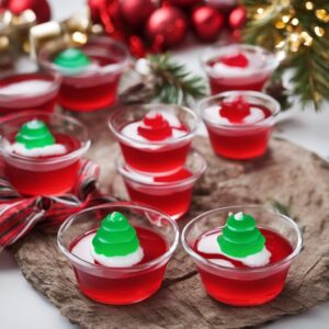 Christmas Inspired Jello Shots