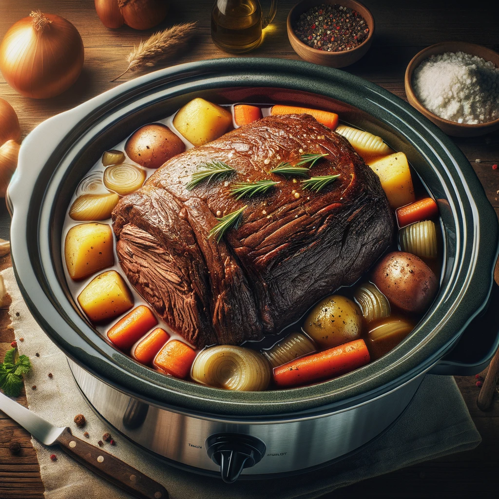 Crock pot roast beef