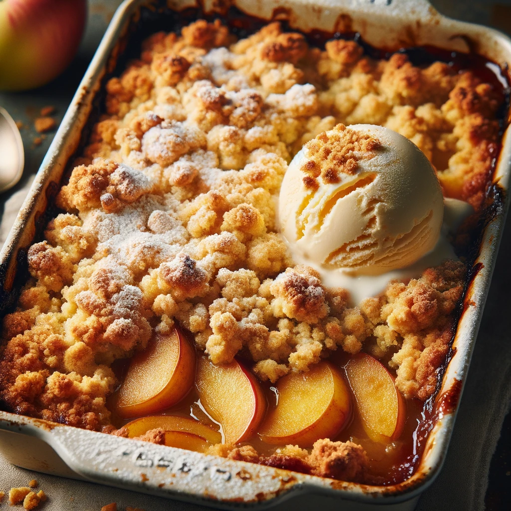 Apple crumble